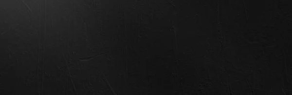 Grungy Sfondo Nero Pennello Naturale Colpo Strutturato Cemento Pietra Vecchia — Foto Stock