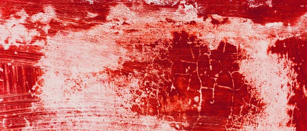 Blut Auf Weißem Wandhintergrund Blutbefleckte Schmutzige Wand Hintergrund Horror Hintergrund — Stockfoto