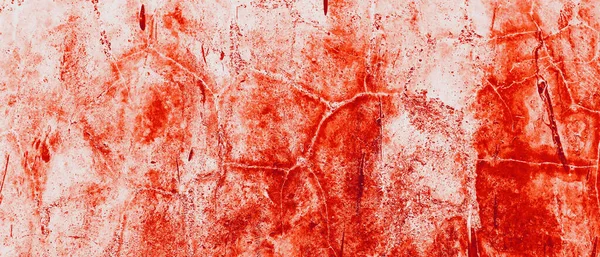 Blood White Wall Background Blood Stained Dirty Wall Background Horror — Stock Photo, Image