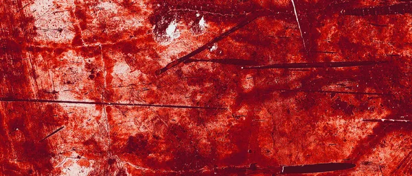 Arka planda beyaz bir duvar var. Kirli duvar arkası kan lekeli. korku arkaplanı