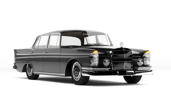 Almaty Kasachstan Mai Mercedes Benz W112 300Se Oldtimer 1965 Darstellung — Stockfoto