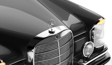 Almaty, Kazakistan Mercedes-Benz W112, 300SE Oldtimer 1965. 3d hazırlayıcı