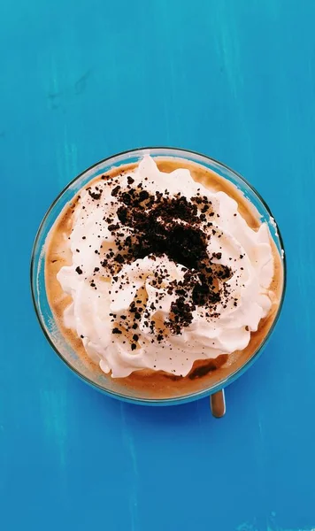 Öğle arasında Affogato.