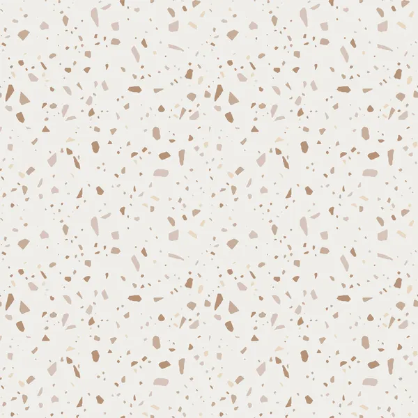 Vektör terrazzo pastel renklerde pürüzsüz desen. 
