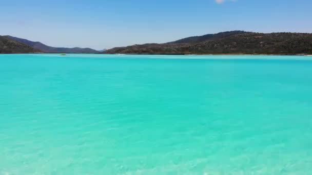 Jet Ski Hill Inlet Withsunday Queensland Avustralya Paradisial Turkuaz Suyun — Stok video