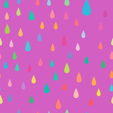 Parlak boya damlalarının kusursuz çizimi