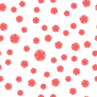 Soyut daireler dikişsiz doku deseni