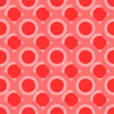 Duvar kağıdı arkaplanını sarmak için geometrik dikişsiz vektör çizelgesi