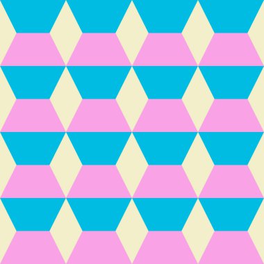 Duvar kağıdı arkaplanını sarmak için geometrik dikişsiz vektör çizelgesi