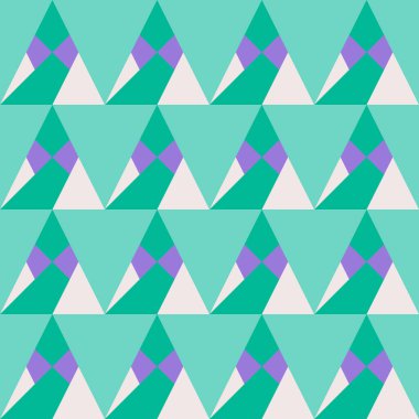 Duvar kağıdı arkaplanını sarmak için geometrik dikişsiz vektör çizelgesi