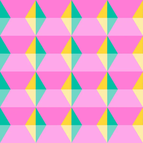 Geometrische Nahtlose Muster Vektor Illustration Zum Einwickeln Von Tapeten Hintergrund — Stockvektor