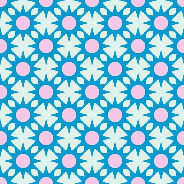 Geometrische Nahtlose Muster Vektor Illustration Zum Einwickeln Von Tapeten Hintergrund — Stockvektor