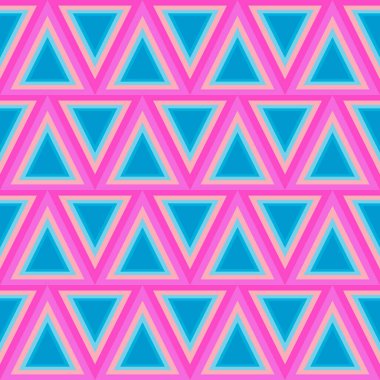 Duvar kağıdı arkaplanını sarmak için geometrik dikişsiz vektör çizelgesi