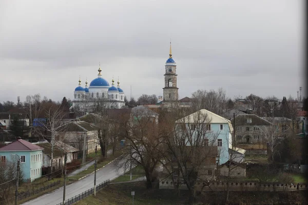 View Annunciation Cathedral Meshchovsk Kaluga Region — Stock Photo, Image