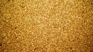 Talaştan dokuya ve arka planda, boş arkaplan