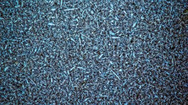 Talaştan dokuya ve arka planda, boş arkaplan