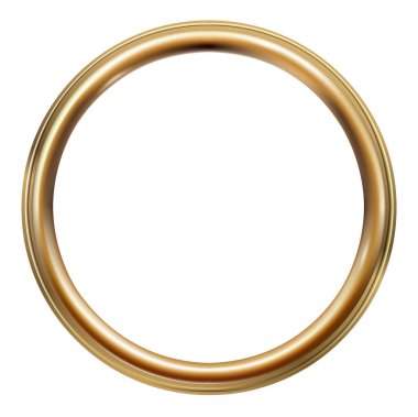 Yuvarlak klasik klasik klasik resim çerçevesi oval