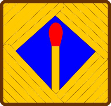 Web.Karmaşık bir şeklin vektör çizimi. Organizasyon logosu.