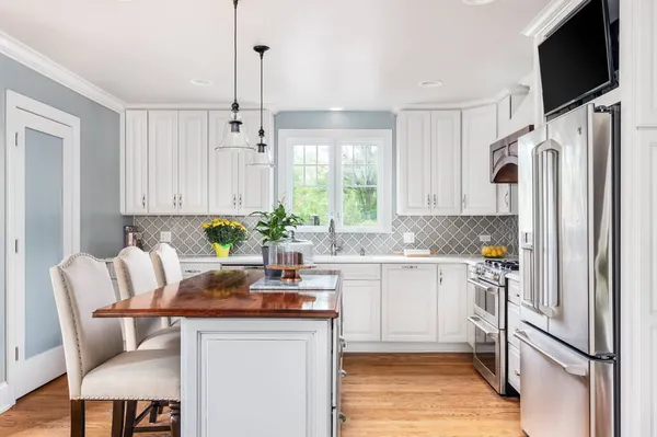 Oak Park Usa Septiembre 2020 Una Cocina Recientemente Renovada Con — Foto de Stock