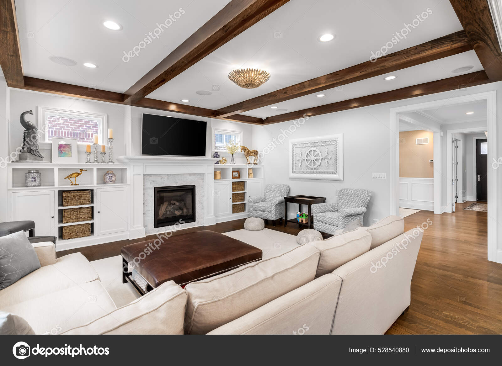 Chicago États Unis Octobre 2020 Luxueux Salon Ferme Moderne Avec — Photo  éditoriale par ©j.hendrickson3 - #528540880, image size:1600x1167