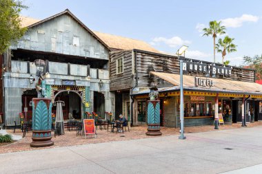 BÜYÜK BUENA VİSTA, FL, ABD - 16 HAZİRAN 2021: The House of Blues restoranı ve müzik merkezi.