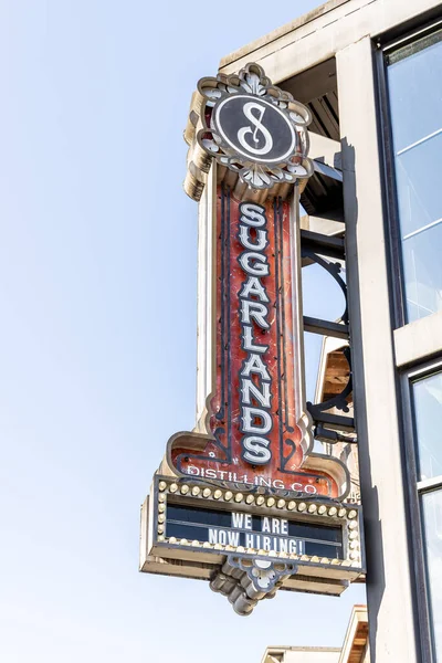 Gatlinburg Usa Maart 2021 Suikerland Distilling Company Een Moonshine Distilleerderij — Stockfoto