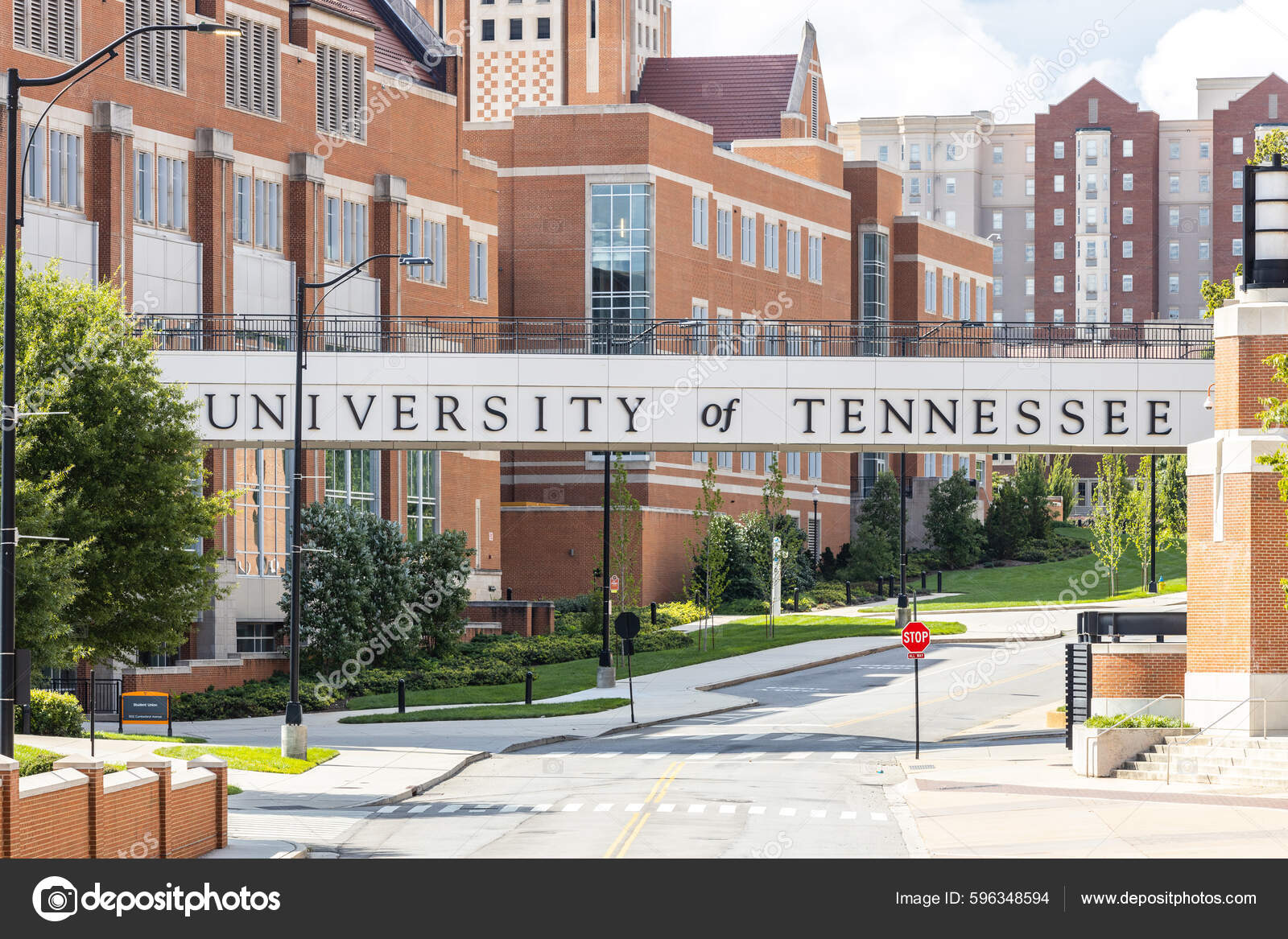 Knoxville Usa July 2022 University Tennessee's Campus Located Downtown
