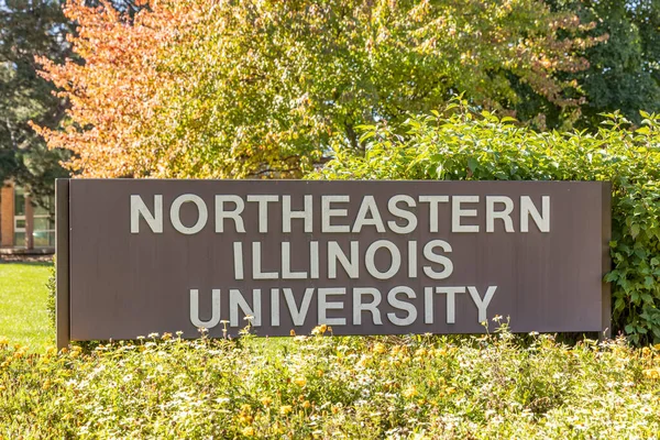 Chicago Usa Oktober 2022 Northeastern Illinois University Een Openbare Universiteit — Stockfoto