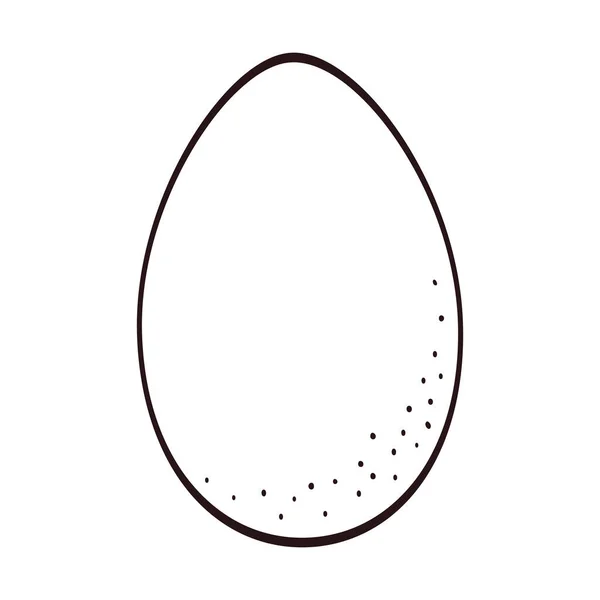 Easter egg. Vector design element. — 图库矢量图片