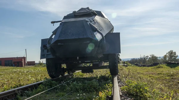 Een Periode Wo2 Duitse Gepantserde Scout Commandowagen Auto Gebruikt Door — Stockfoto