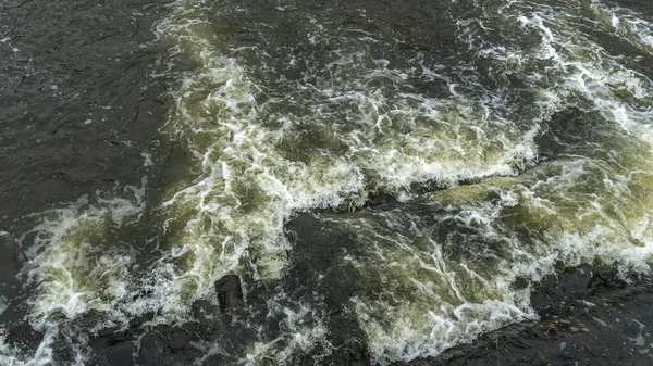 Agua Hirviendo Río Frío Fondo Abstracto Espacio Para Texto Conceptos — Foto de Stock