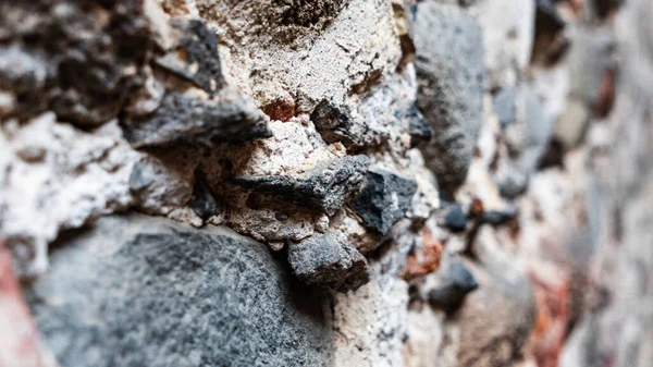 Alte Steinmauer Hintergrund Einer Mittelalterlichen Burg Abstrakter Hintergrund — Stockfoto