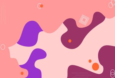 soyut biçim geometrik akışkan arkaplan.