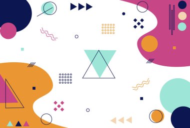 soyut biçim geometrik akışkan arkaplan.