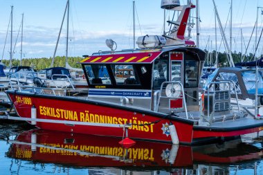 Borgholm, İsveç, 03072017. İsveç 'in doğu kıyısındaki harabe Borgholm şatosu.