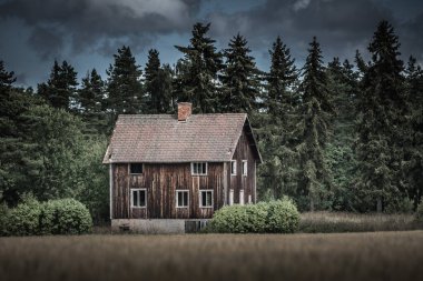 İsveç kırsalındaki eski ev, sahibi tarafından terk edilmiş. Bir tarlanın sonunda yapayalnız duruyor..