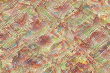 Soyut arka plan sarı ve kayısı ile güzel fırçalanmış asimetrik desenli