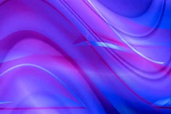 Fundo Abstrato Rosa Azul Com Belas Linhas Curvas Padrão Onda — Fotografia de Stock