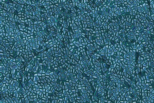 Streszczenie Tła Kolorze Niebieskim Ściana Płytkami Mozaikowymi — Zdjęcie stockowe