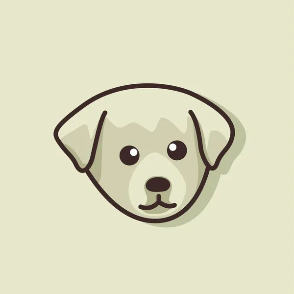 Illustratie Vectorgrafiek Van Een Hond Perfect Voor Illustraties Van Kinderboeken — Stockvector