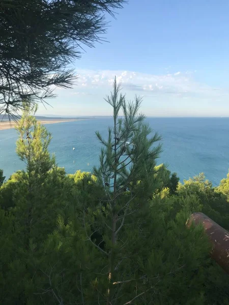 Panoramic View Mediterranean Sea Narbonne France — Stock Photo, Image