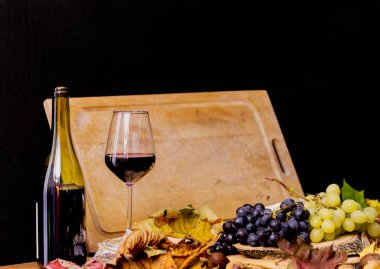 Geleneksel Beaujolais yeni yakın çekim sahnesi