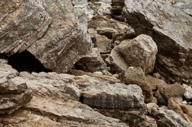 Geçmiş ve dokular, deniz kenarından fotoğraflar.