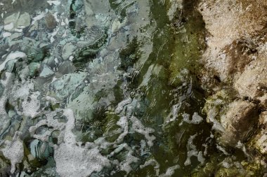 Geçmiş ve dokular, deniz kenarından fotoğraflar.