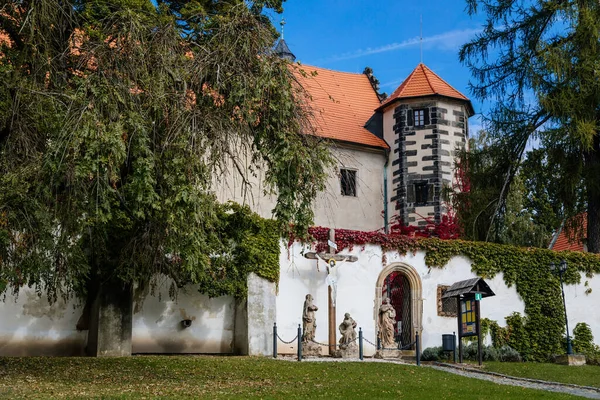 Benesov Nad Ploucnici Noord Bohemen Tsjechië Oktober 2021 Oud Saxoxy — Stockfoto