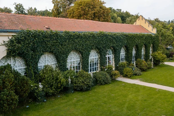 Castolovice Oost Bohemen Tsjechië September 2021 Renaissance Kasteel Met Wintertuinen — Stockfoto