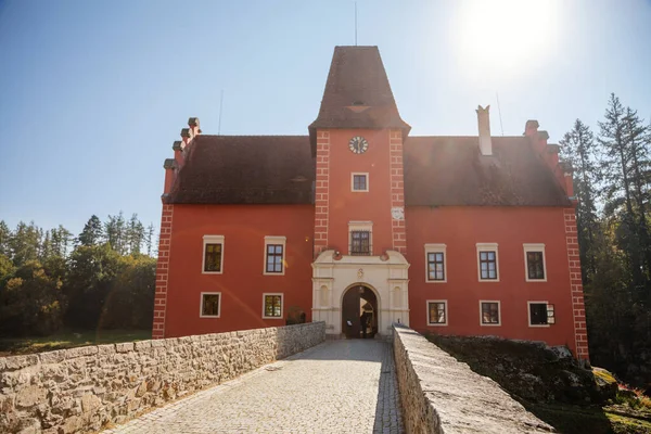 Cervena Lhota Zuid Bohemen Tsjechië Oktober 2021 Prachtig Klein Romantisch — Stockfoto