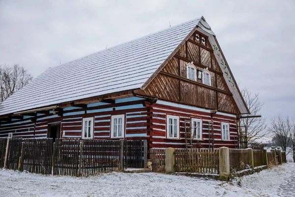 Kourim Central Bohemia Czech Republic December 2021 Traditional Rural Village — Stockfoto