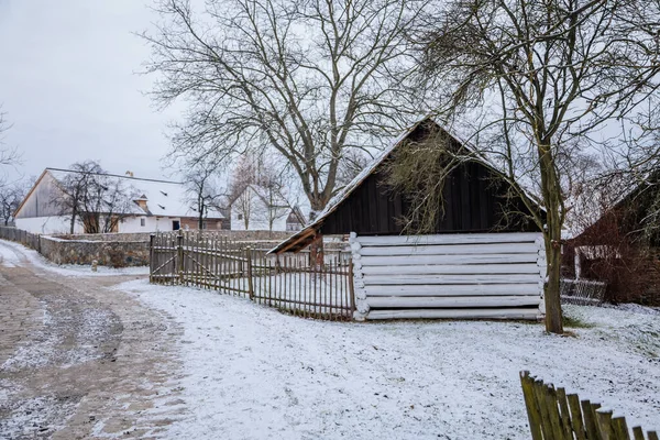 Kourim Central Bohemia Czech Republic December 2021 Traditional Rural Village — Stockfoto