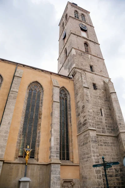 Kutna Hora Boêmia Central República Checa Março 2022 Igreja Gótica — Fotografia de Stock